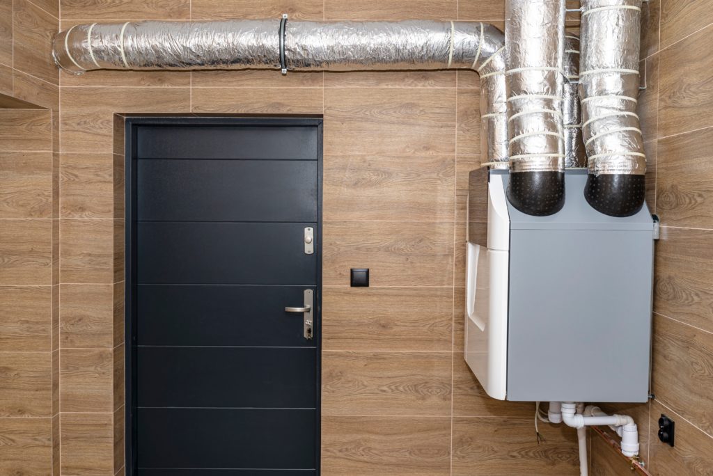 Hvac, air exchange, air exchanger