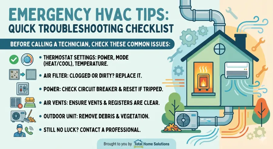 Emergency HVAC Tips: What to Do Before Calling